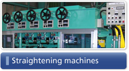 Straightening machines